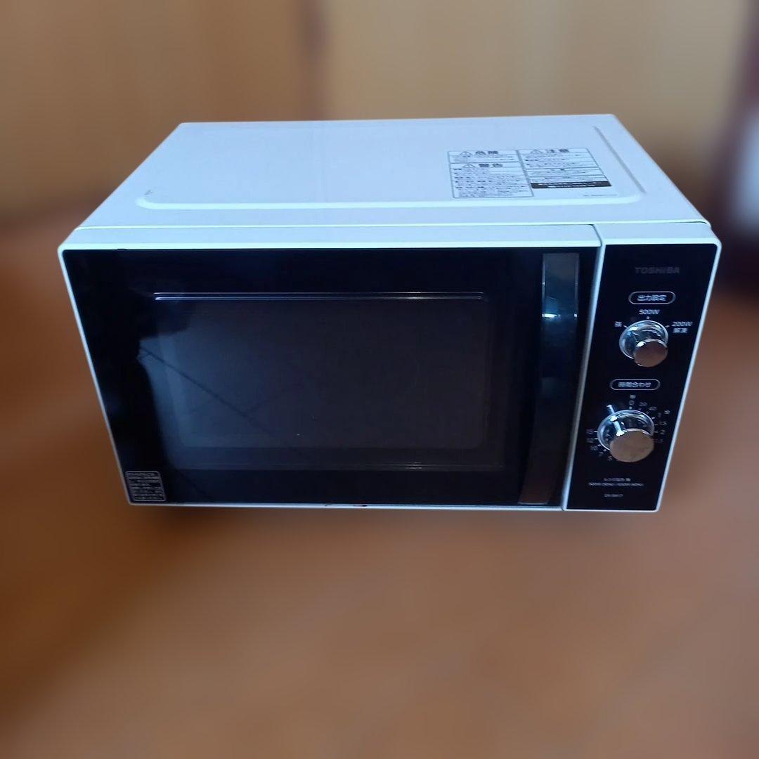 東芝 2019年製 電子レンジ ヘルツフリー ER-SM17(W)　取扱説明書