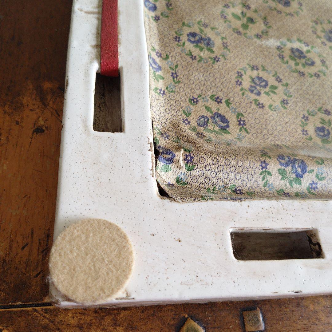 アンティークミラー made France mirror フランス 陶器製 鏡