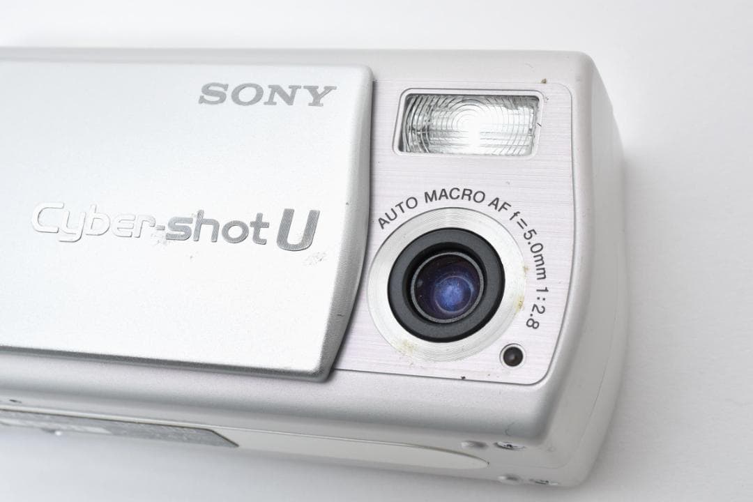 【動作好調】SONY ソニー DSC-U10 シルバー コンデジ デジタルカメラ