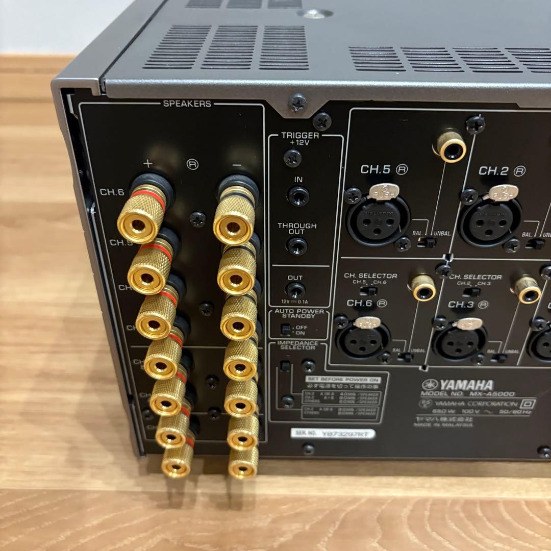 YAMAHA MX-A5000 11chパワーアンプ 訳あり