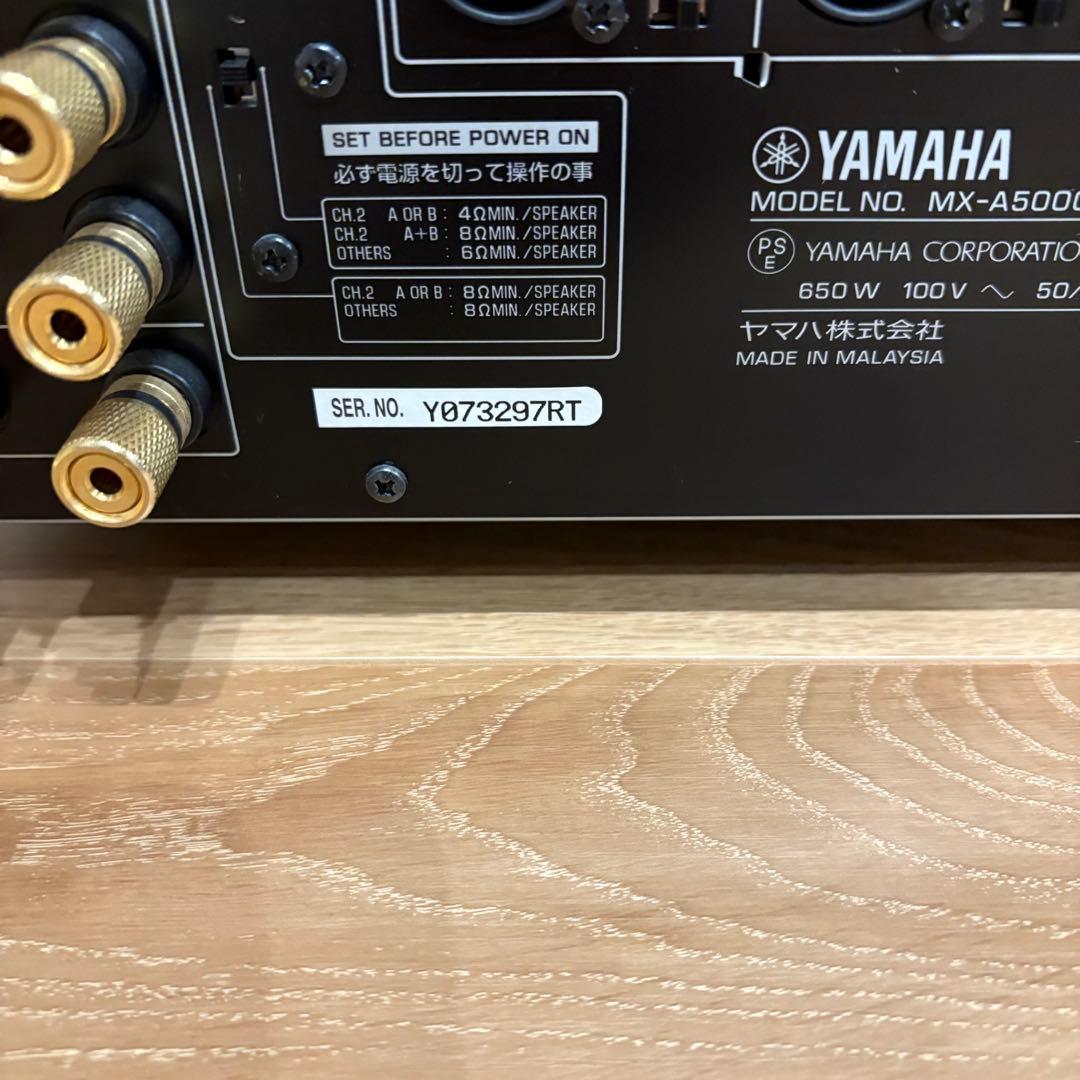 YAMAHA MX-A5000 11chパワーアンプ 訳あり