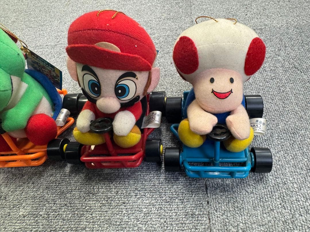 スーパーマリオカート ぬいぐるみ付きカートフィギュア TAKARA