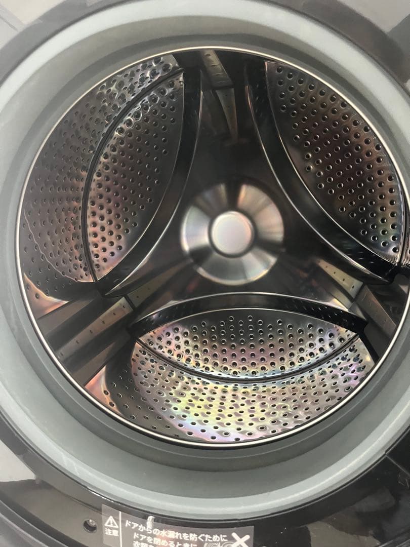 SHARP電気洗濯乾燥機 ES-S7F-WL 2022年製識別TV