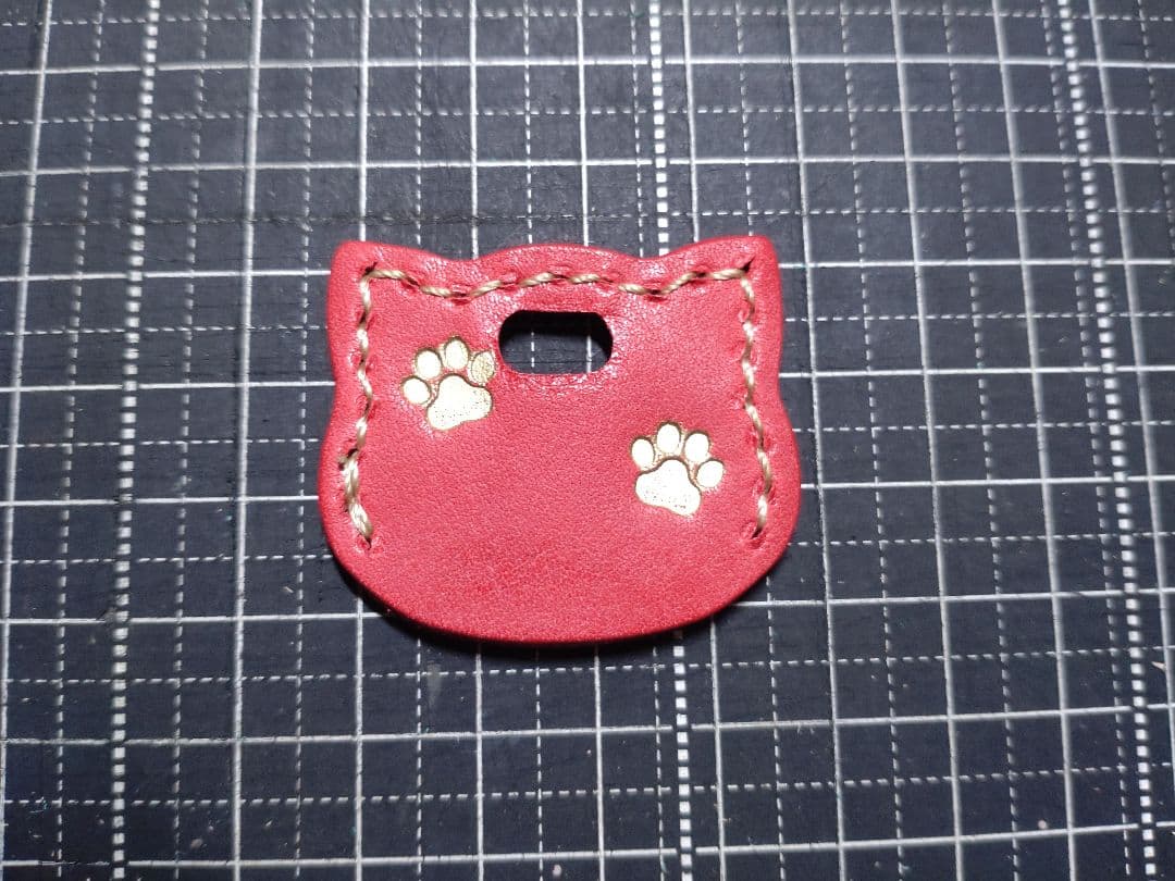交渉中　猫型キーカバー　ロロマ大　レッド②
