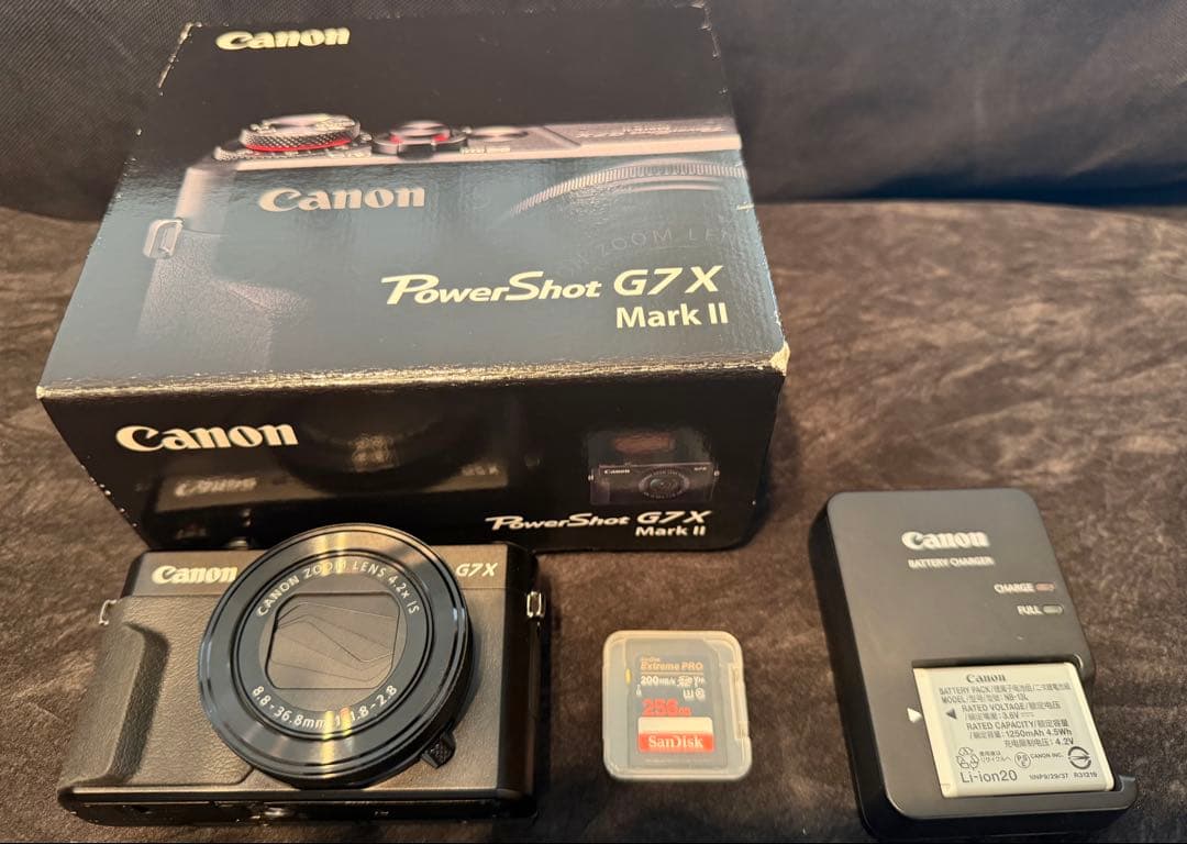 【美品】Canon Powershot G7X mark II