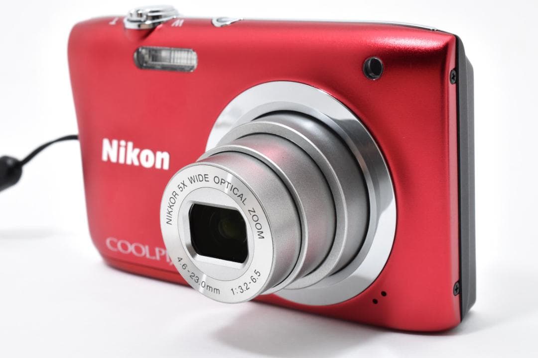 【美品】Nikon COOLPIX A100 レッド スマホ転送OK 835