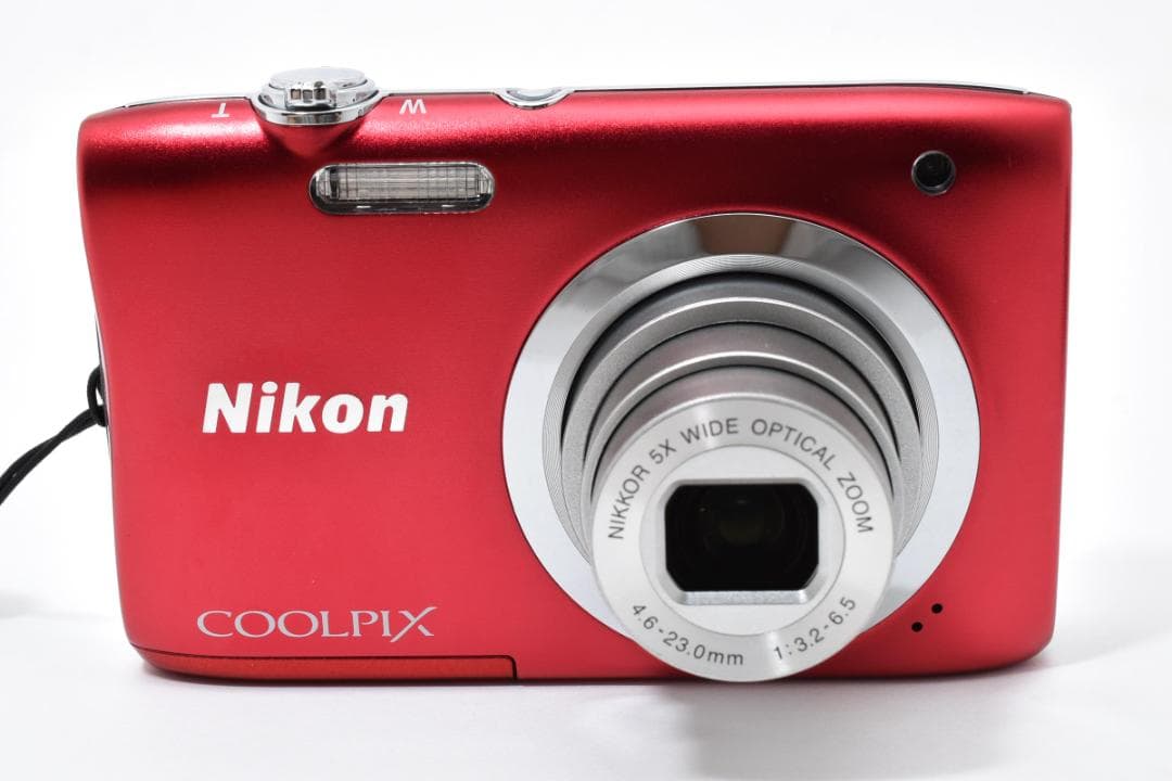 【美品】Nikon COOLPIX A100 レッド スマホ転送OK 835