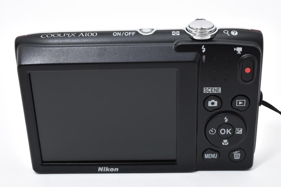 【美品】Nikon COOLPIX A100 レッド スマホ転送OK 835
