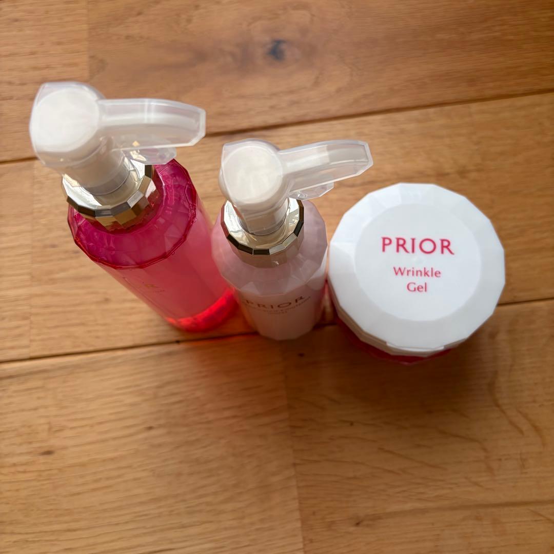 【未使用品】PRIOR プリオール　薬用リンクル美コルセットゲル　化粧水　乳液