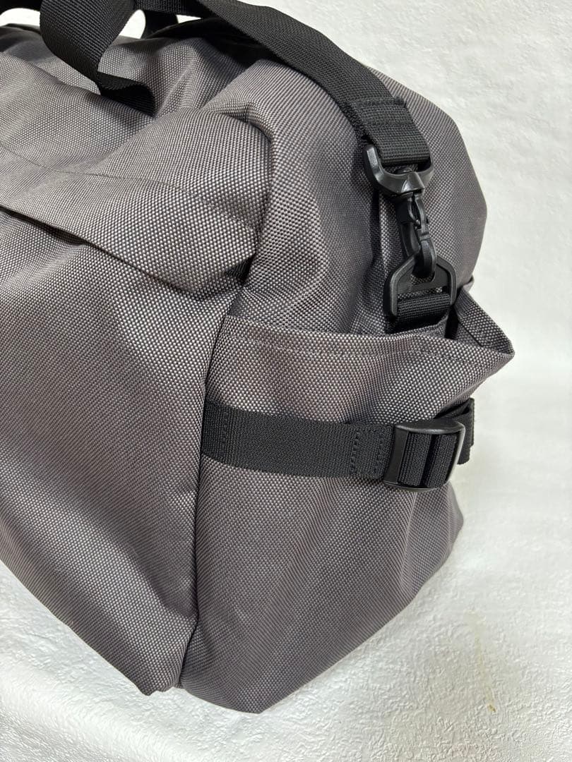 MUJI無印良品　ボストンバッグ　ダークグレー　 美品　大容量　軽い