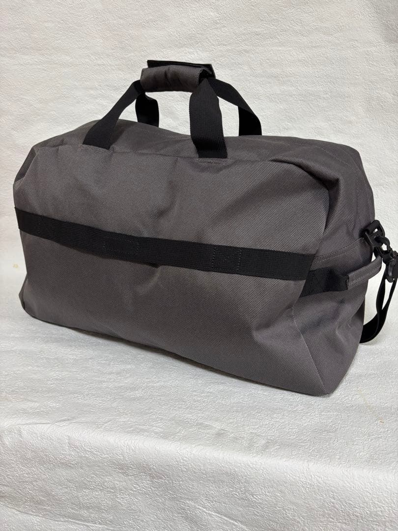 MUJI無印良品　ボストンバッグ　ダークグレー　 美品　大容量　軽い