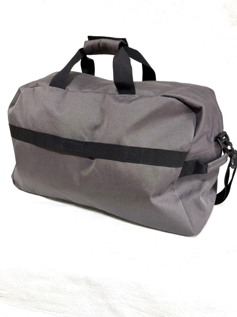 MUJI無印良品　ボストンバッグ　ダークグレー　 美品　大容量　軽い