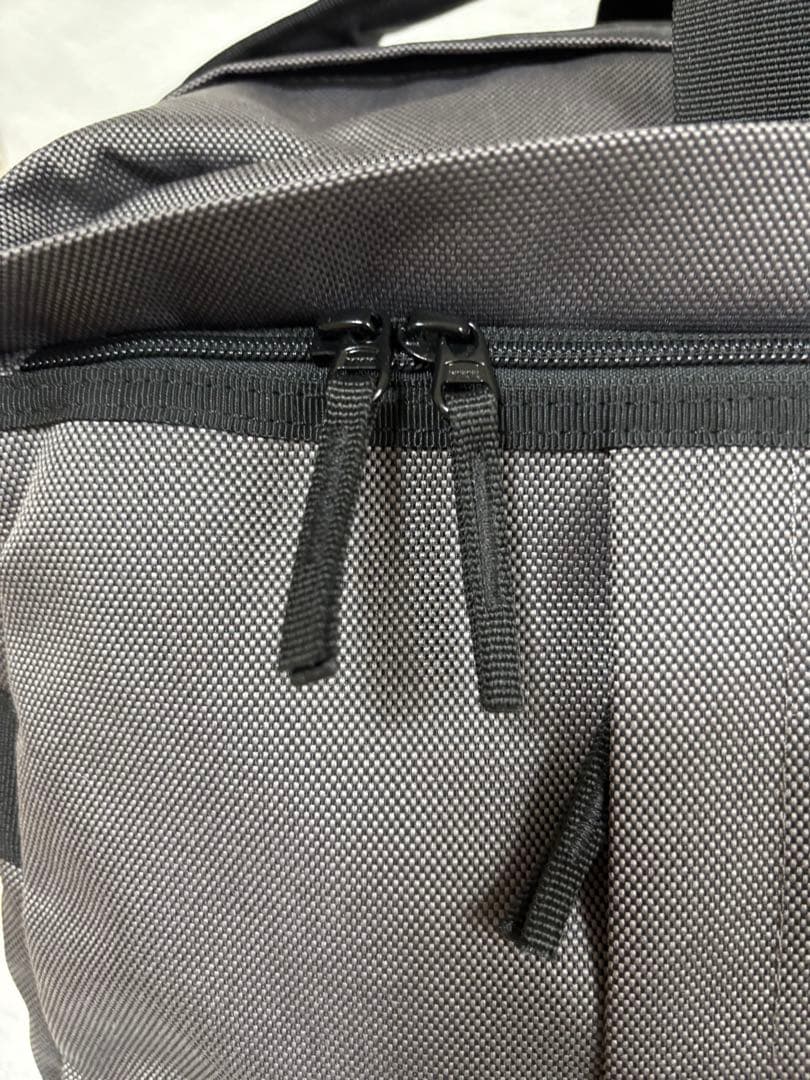MUJI無印良品　ボストンバッグ　ダークグレー　 美品　大容量　軽い