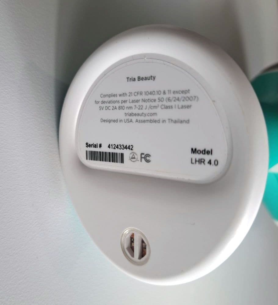 tria 4X トリア レーザー脱毛器　充電器・収納ポーチ付き
