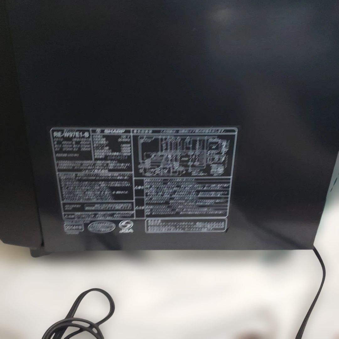 SHARP オーブンレンジ RE-W97E1 1000W 　稼働　一部機能不可