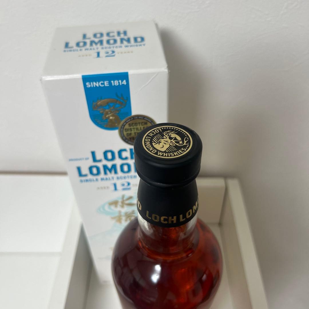 loch lomond水楢12年　新品未開封　ロッホローモンド箱付き　ウイスキー