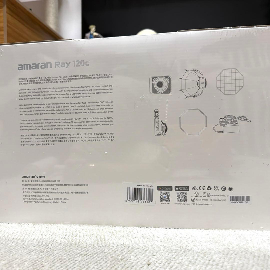 amaran Ray 120c ビデオライト新品保証あり