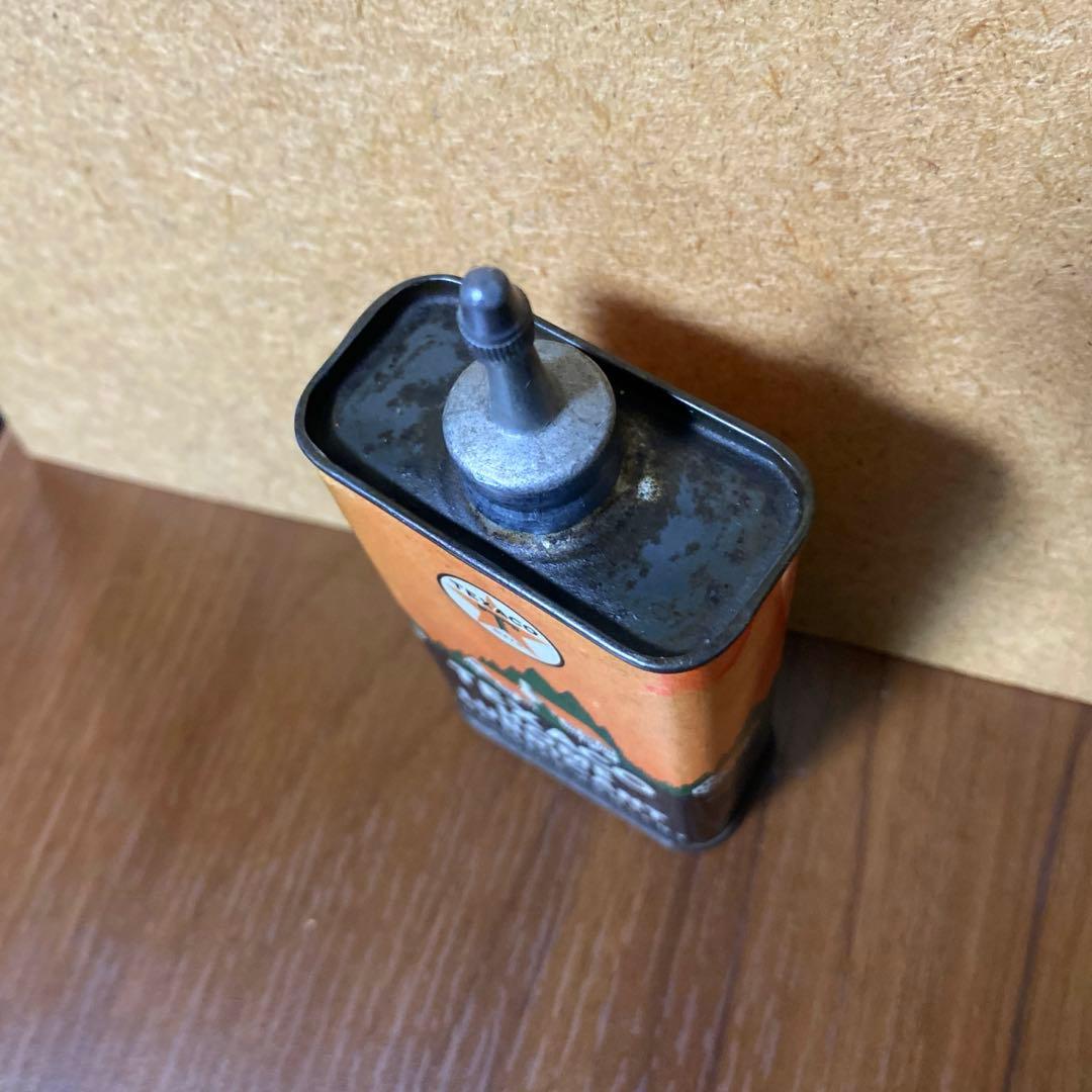 ヴィンテージ TEXACO  LUBRICANT オイル缶 1950s