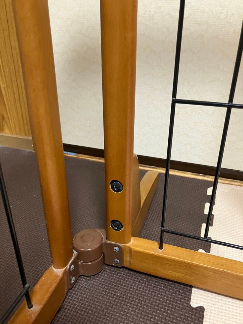 Richell木製おくだけドア付きゲート　Mサイズ リッチェル