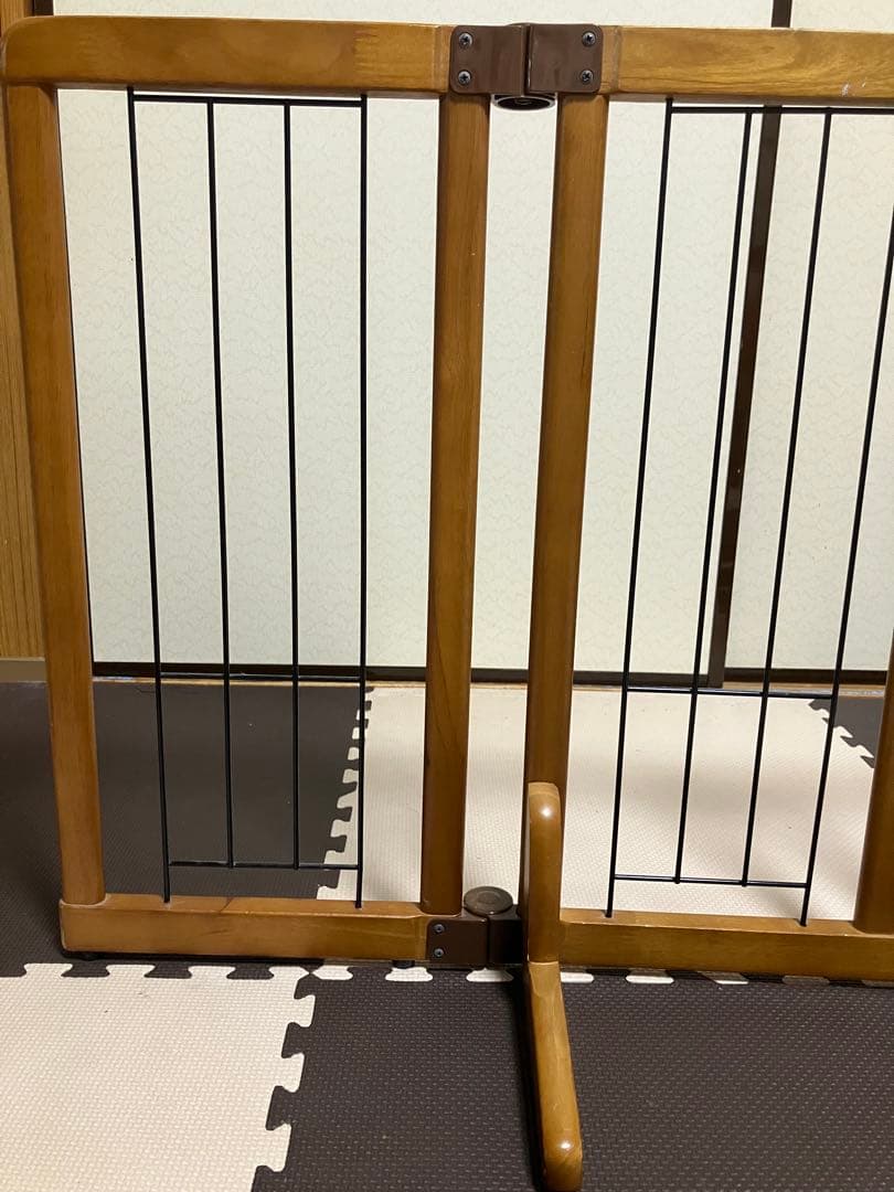 Richell木製おくだけドア付きゲート　Mサイズ リッチェル