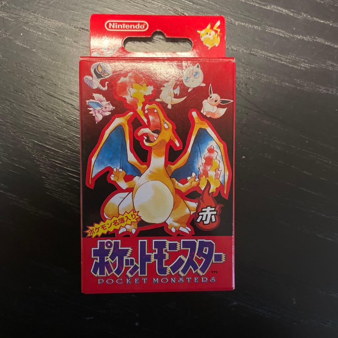 ポケモン トランプ 赤 リザードン 未開封 ポケカ ポケモンカード