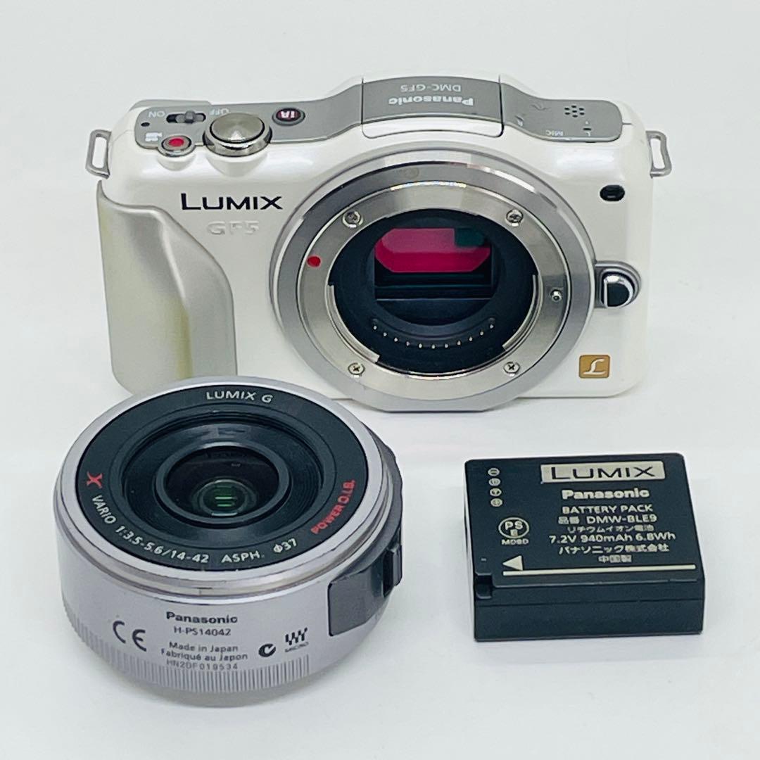 Panasonic ミラーレス一眼　DMC-GF5 14-42mmレンズ