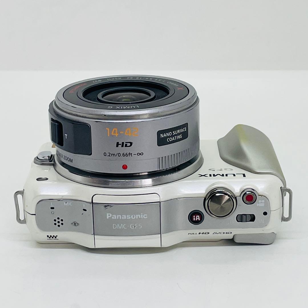 Panasonic ミラーレス一眼　DMC-GF5 14-42mmレンズ