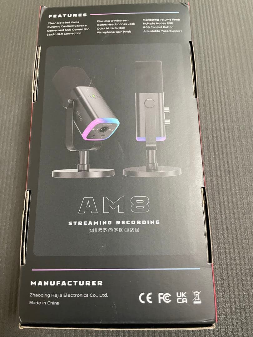 FIFINE AmpliGame USB XLRスタンド 単一指向性 マイク