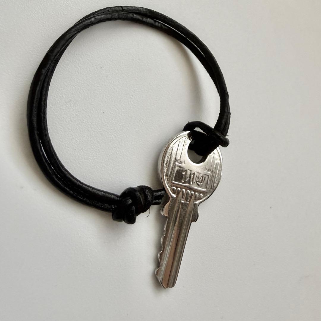 【美品】 エルメス カデナ 南京錠 パドロック 114 番 鍵 シルバー