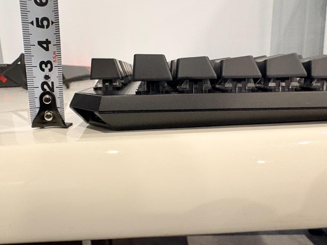 HP OMEN SEQUENCER ゲーミングキーボード 青軸 光学式スイッチ