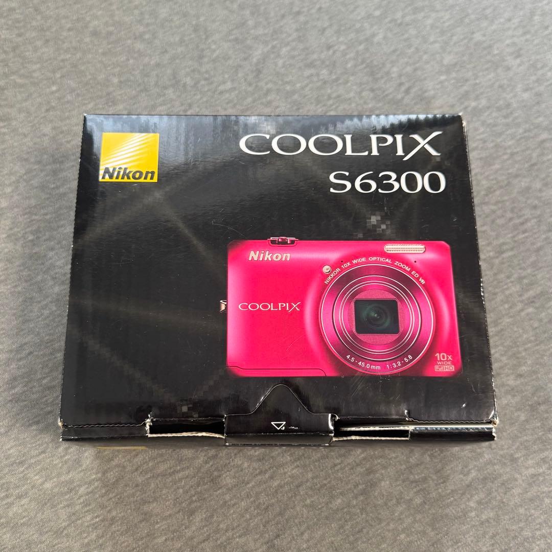 Nikon ニコン COOLPIX S6300 コンパクトデジタルカメラ 箱付き