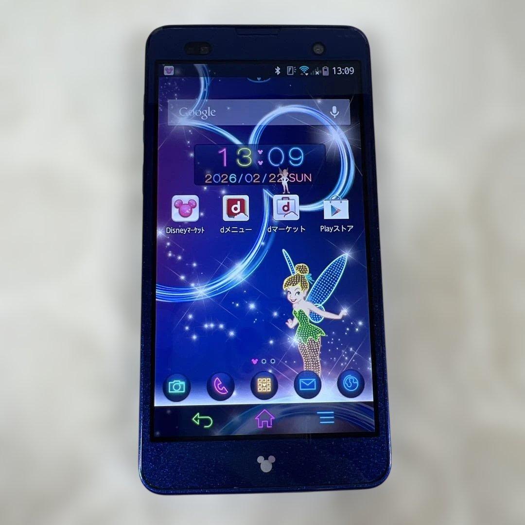 Disney F-07E Android スマートフォン【ワンセグ】