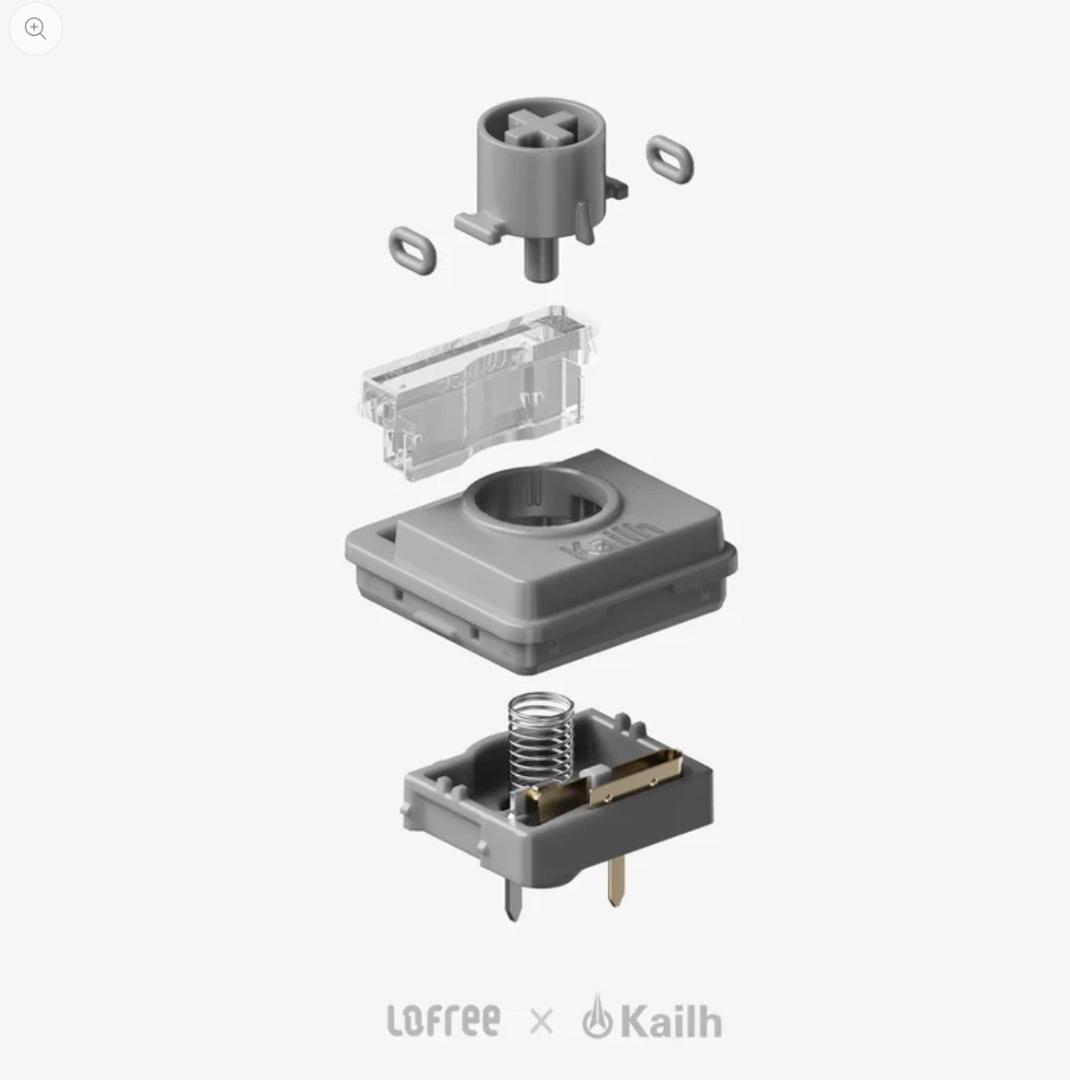 Lofree Void Low-profile POM Switches 50個