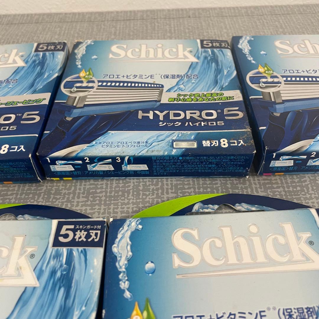 髭剃り替刃 まとめ Schick HYDRO5 Gillette KAI 未開封