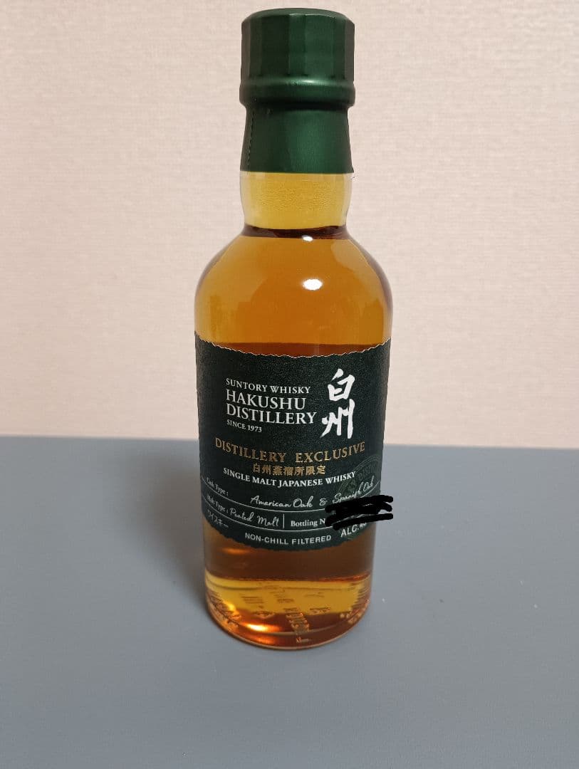 サントリー 白州蒸留所限定 モルトウイスキー 180ml 48%