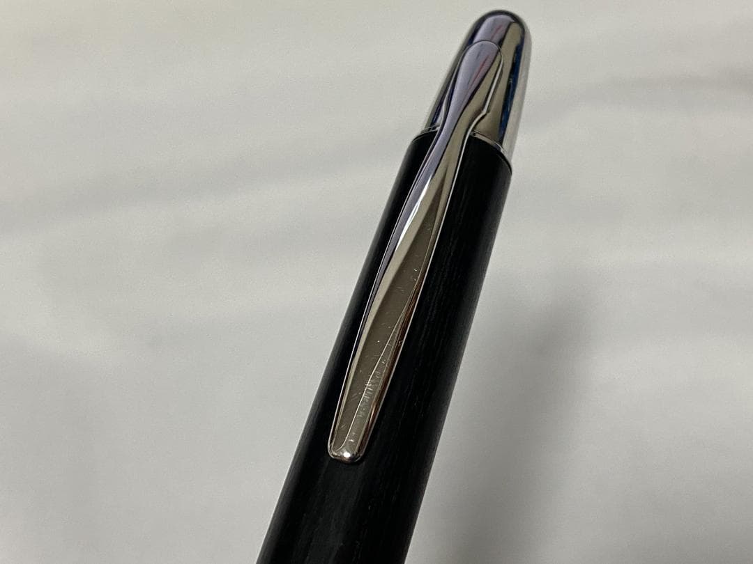 PILOT キャップレス 木軸 ブラック F
