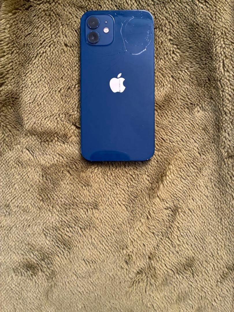 Apple iPhone 12 ブルー 本体(ケーブル、箱付き)