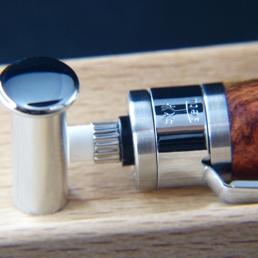 新品　工房楔　シャープペンシル　花梨こぶ杢　0.5mm