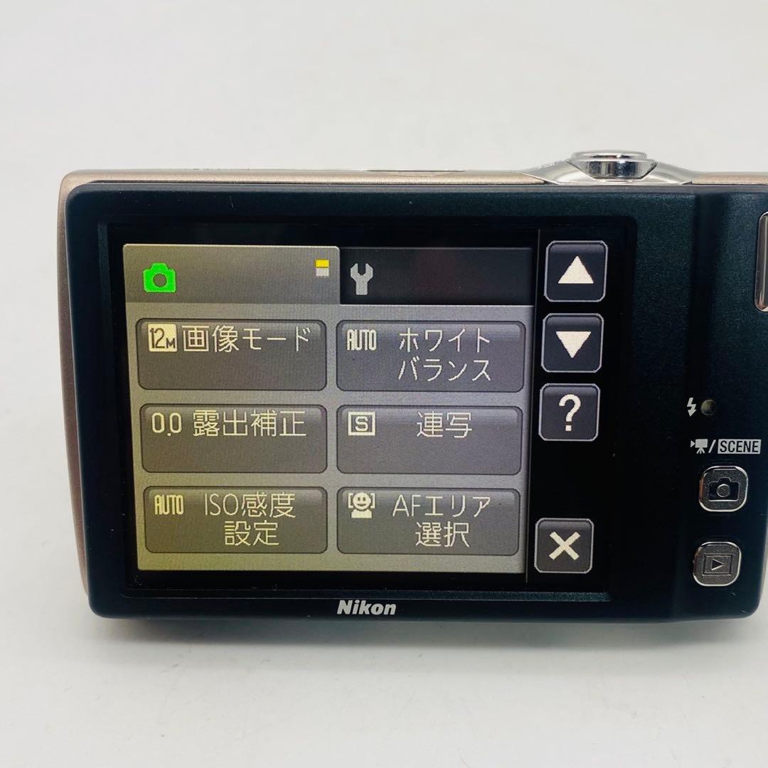★【美品動作確認済み】Nikon COOLPIX S4000