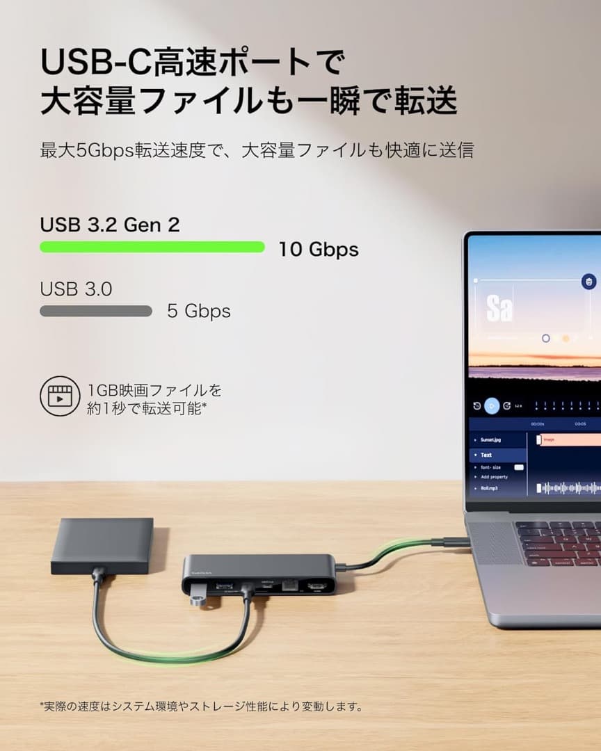 新品　Belkin USB-C 8-IN-1 ハブ2.5Gbps 4K@60Hz