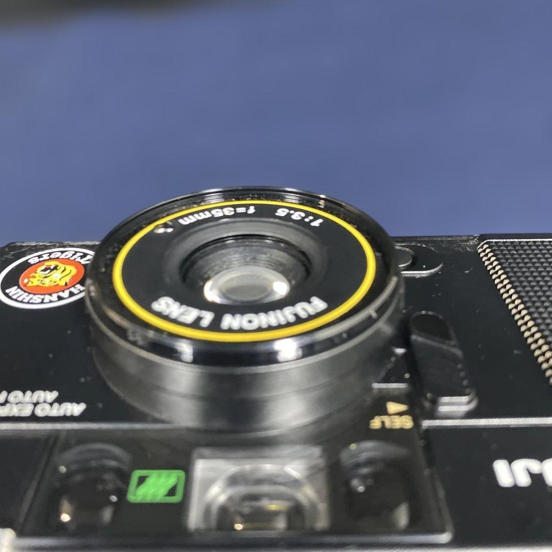 5013■【希少】FUJI AUTO-8QD 阪神タイガース 限定フィルムカメラ