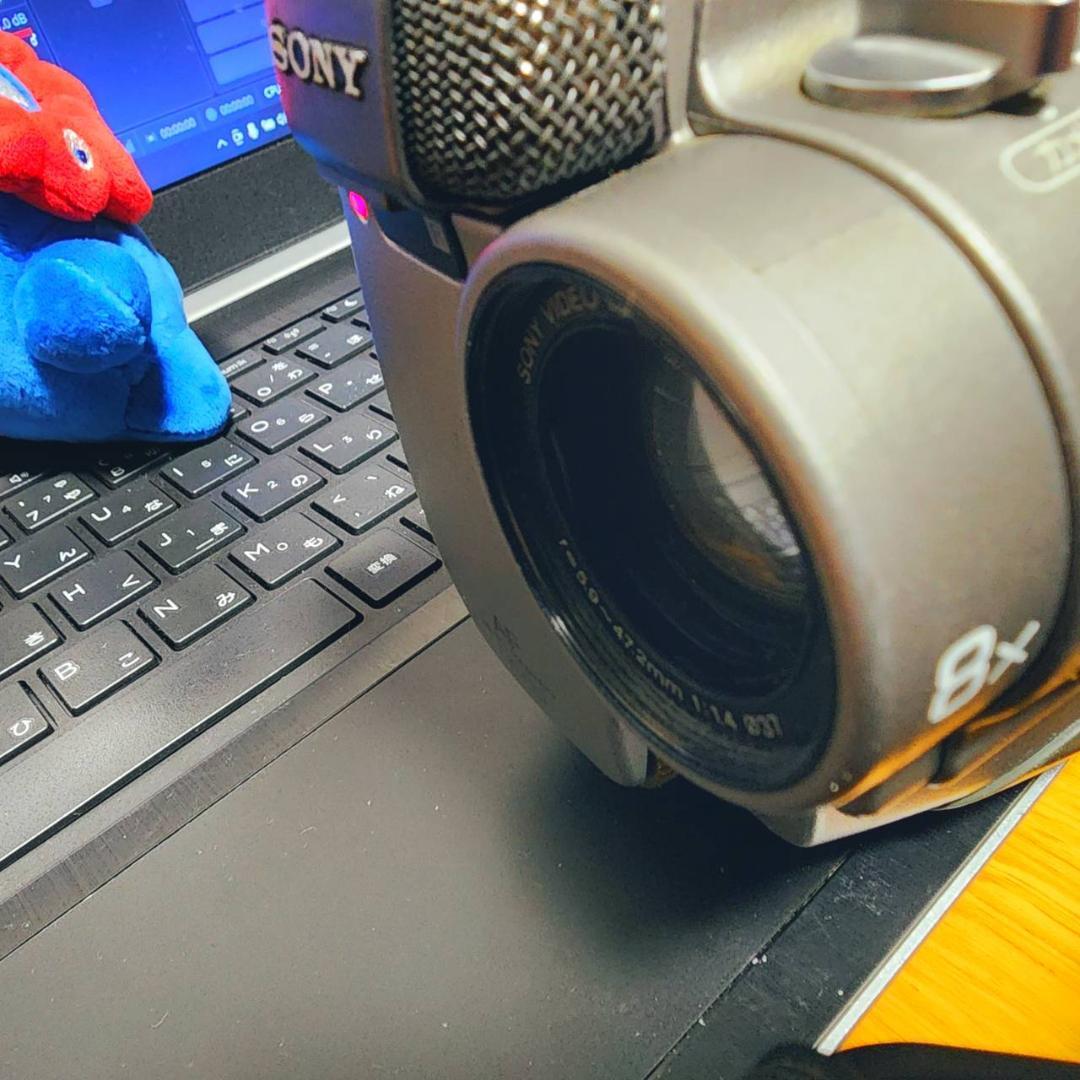 【動作確認済】SONY Hi8 高画質 ビデオカメラ AC アダプター セット