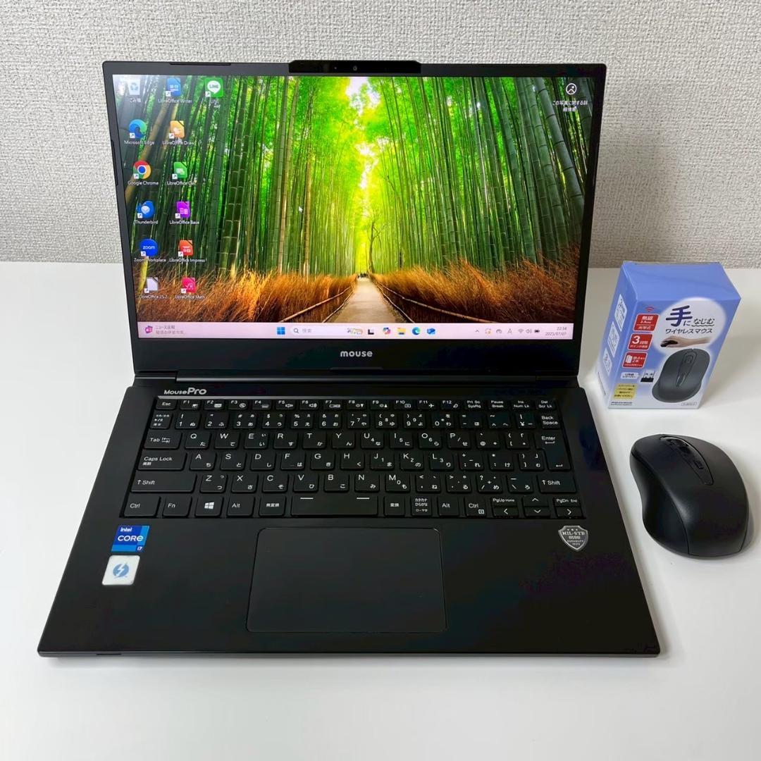 【Core-i7】【バッテリー◎】【美品】Windows11高性能ノートPC