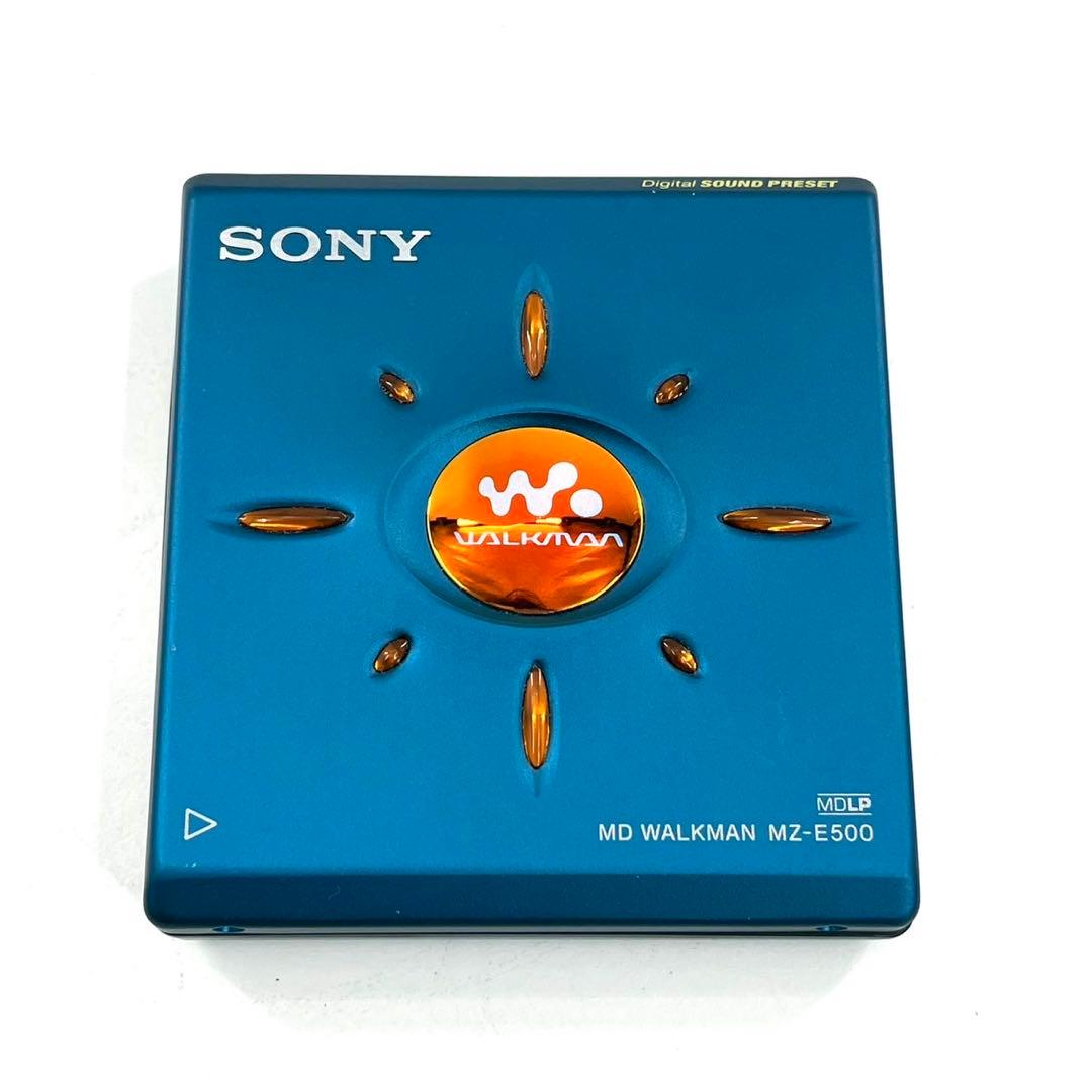 美品 SONY MDウォークマン MDプレーヤー MZ-E500 動作確認済