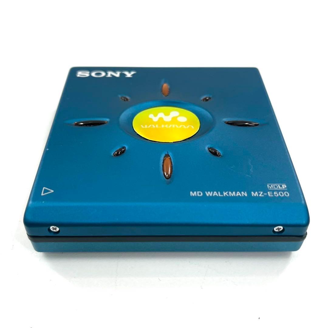 美品 SONY MDウォークマン MDプレーヤー MZ-E500 動作確認済