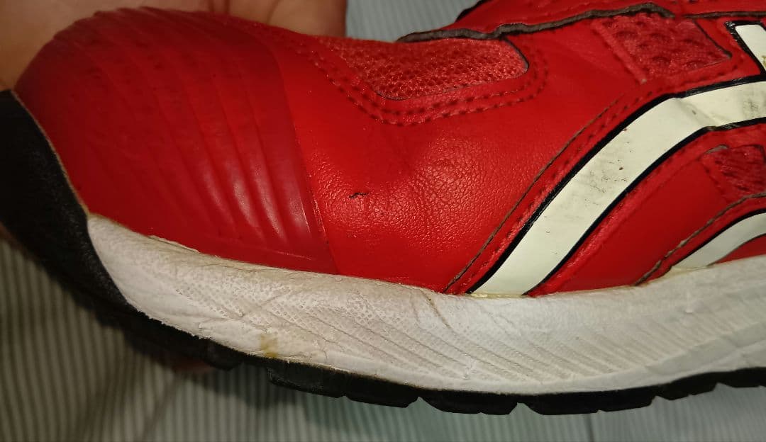 ASICS BOAシステム 安全靴 レッド 26.5