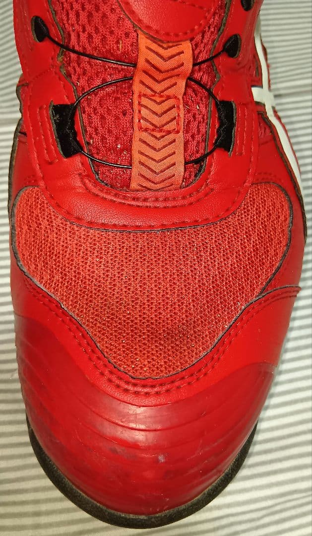 ASICS BOAシステム 安全靴 レッド 26.5