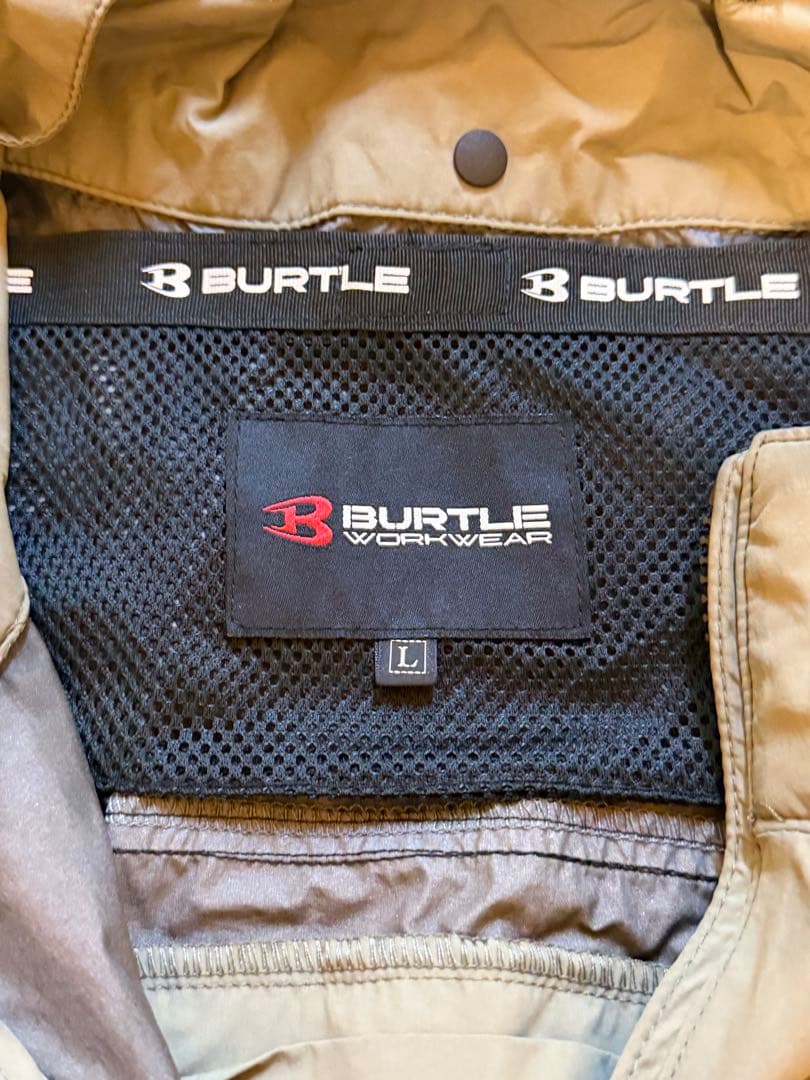 BURTLE 空調服 Lサイズ ブルゾン、ファンユニット、バッテリー　3点セット