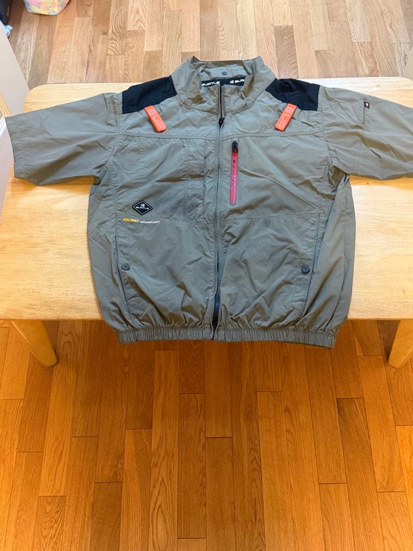 BURTLE 空調服 Lサイズ ブルゾン、ファンユニット、バッテリー　3点セット