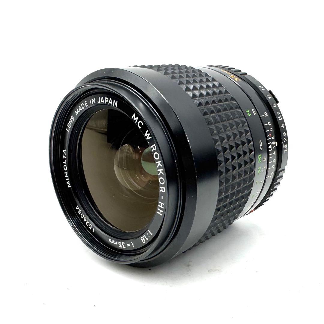 MINOLTA MC W.ROKKOR-HH 35mm F1.8 ミノルタ